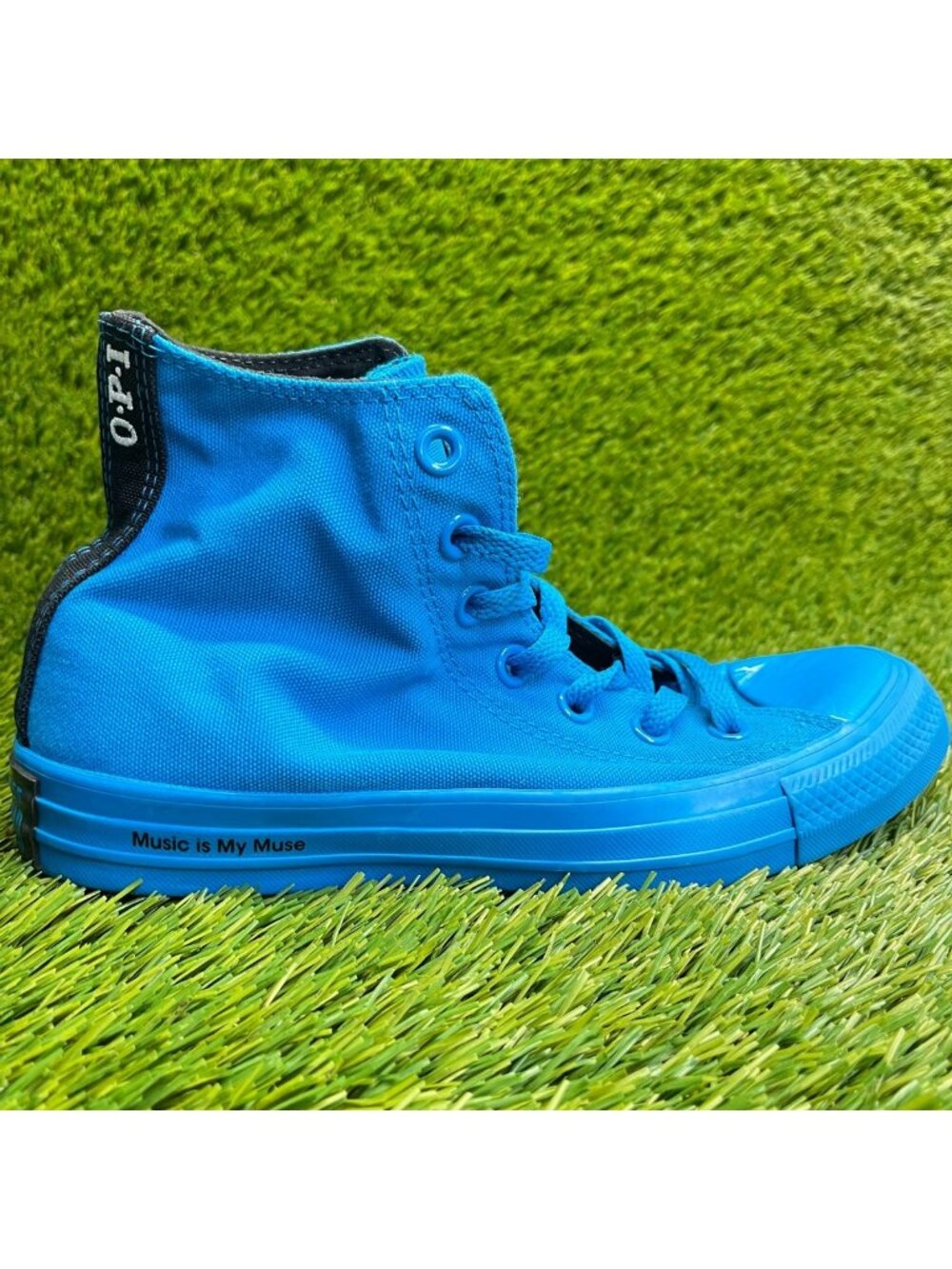 Converse OPI x Chuck Taylor All Star Womens Size 7 Blue Athletic Shoes Sneakers